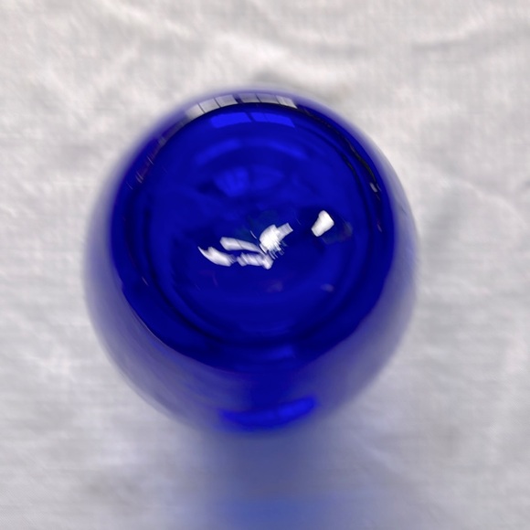 CRISTAL BLUE VASE - Picture 3 of 5